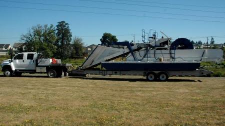 NW Aqua Truck and Trailer